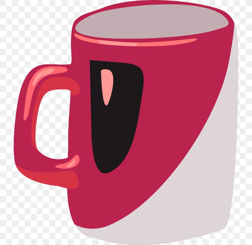 Coffee Mug Clip Art, PNG, 732x800px, Coffee, Coffee Cup, Cup, Drinkware, Magenta Download Free