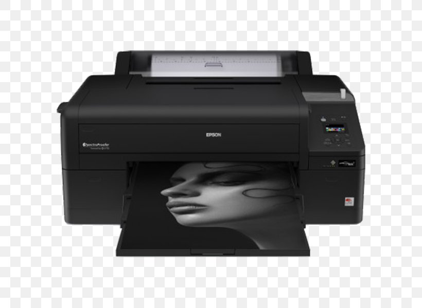 Inkjet Printing Epson SureColor P5000 Wide-format Printer, PNG, 600x600px, Inkjet Printing, Color, Color Printing, Electronic Device, Electronics Download Free