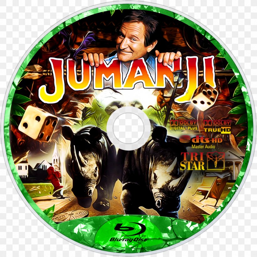Blu-ray Disc Jumanji Film Atomic Planet Entertainment Subtitle, PNG, 1000x1000px, Bluray Disc, Bradley Pierce, Dvd, Film, Imdb Download Free