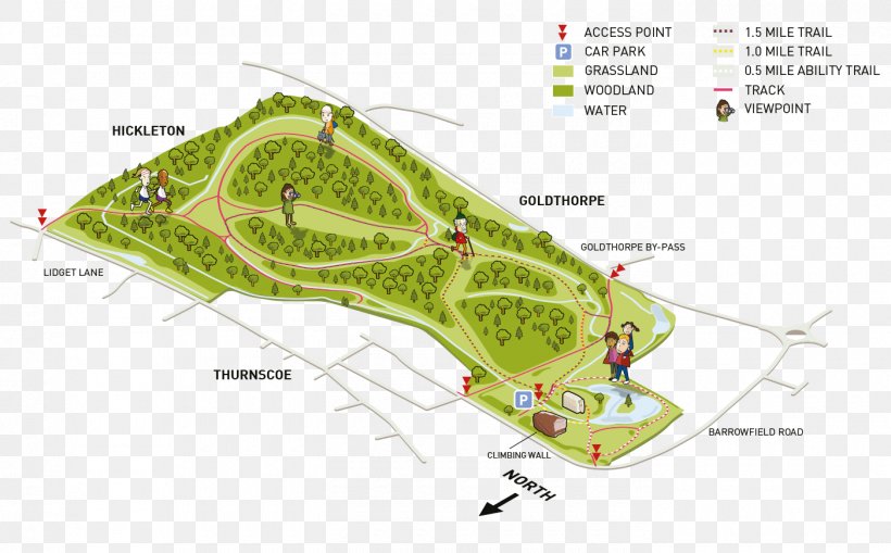 Phoenix Park Dearne Valley Country Park Map, PNG, 1400x870px, Phoenix Park, Area, Backpacking, Country Park, Diagram Download Free