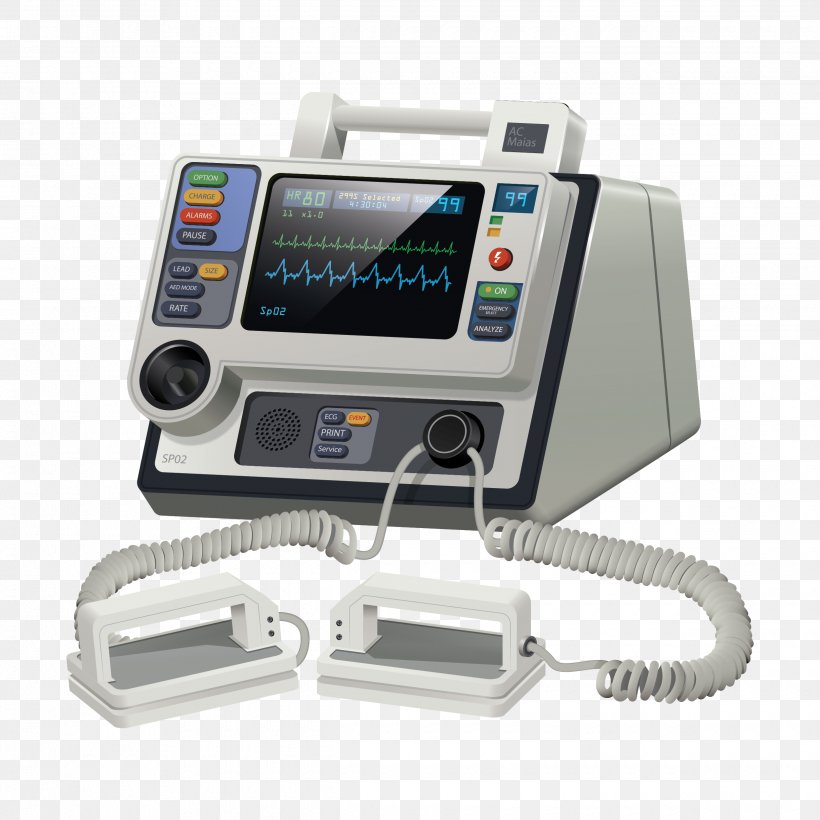 Automated External Defibrillators Medical Device Cardiopulmonary Resuscitation Health Technology, PNG, 2480x2480px, Defibrillator, Abc, Acute Myocardial Infarction, Automated External Defibrillators, Breathing Download Free