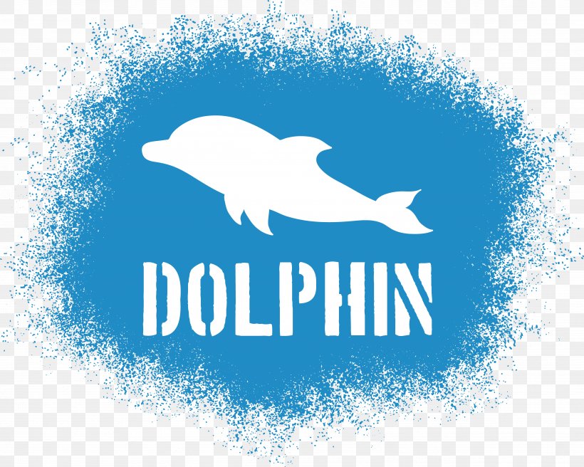Dolphin Poster Illustration, PNG, 4852x3883px, Dolphin, Area, Blue, Brand, Drawing Download Free