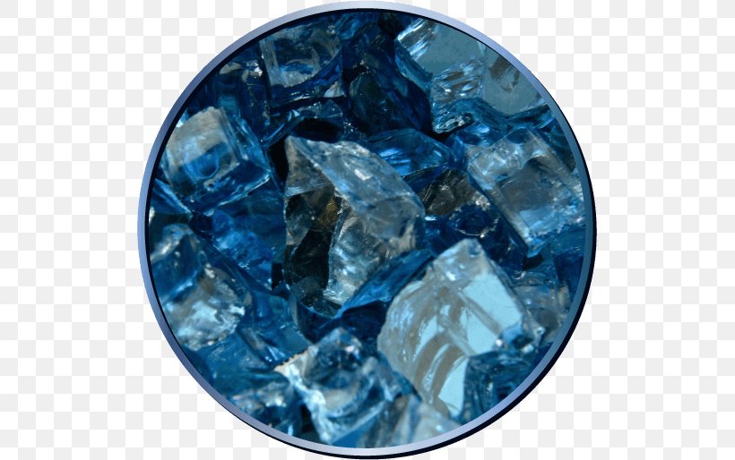 Fire Glass Fire Pit Crystal, PNG, 513x514px, Fire Glass, Blue, Cargo, Crystal, Discounts And Allowances Download Free