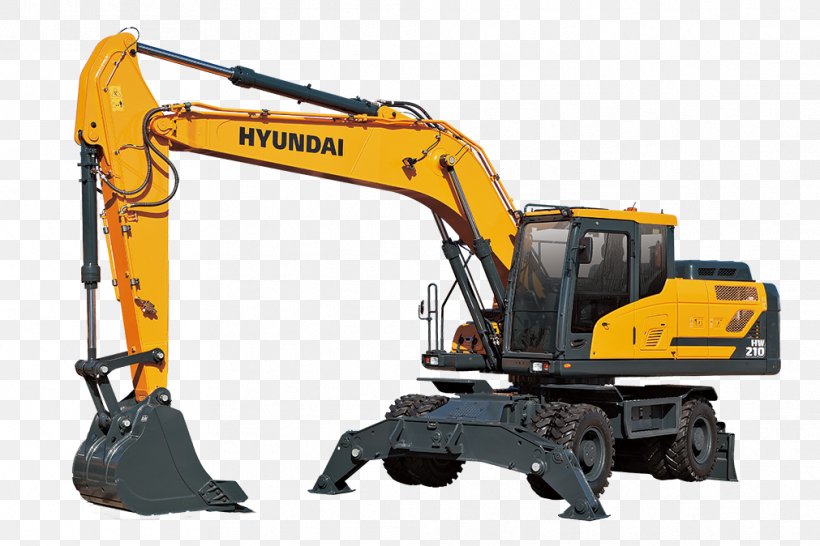 Hyundai Motor Company Car Excavator Heavy Machinery, PNG, 1011x674px, Hyundai Motor Company, Bucketwheel Excavator, Bulldozer, Car, Construction Download Free