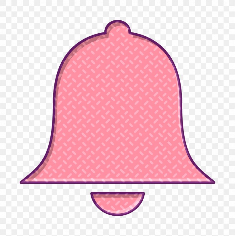 Bell Icon, PNG, 932x936px, Bell Icon, Headgear, Peach, Pink Download Free