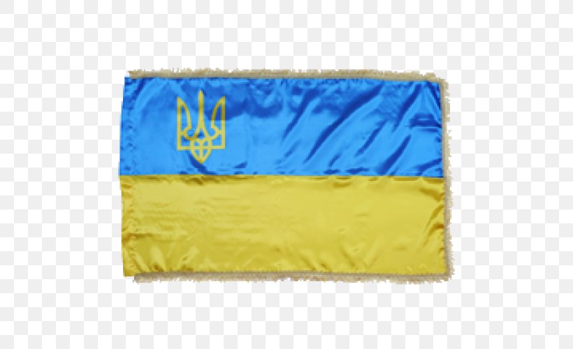 Flag Of Ukraine Flag Of Ukraine Woven Fabric Online Shopping, PNG, 500x500px, Ukraine, Artikel, Assortment Strategies, Electric Blue, Flag Download Free