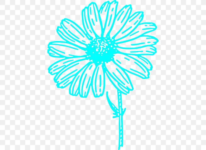 Common Daisy Drawing Clip Art, PNG, 444x600px, Common Daisy, Area, Artwork, Black And White, Branch Download Free