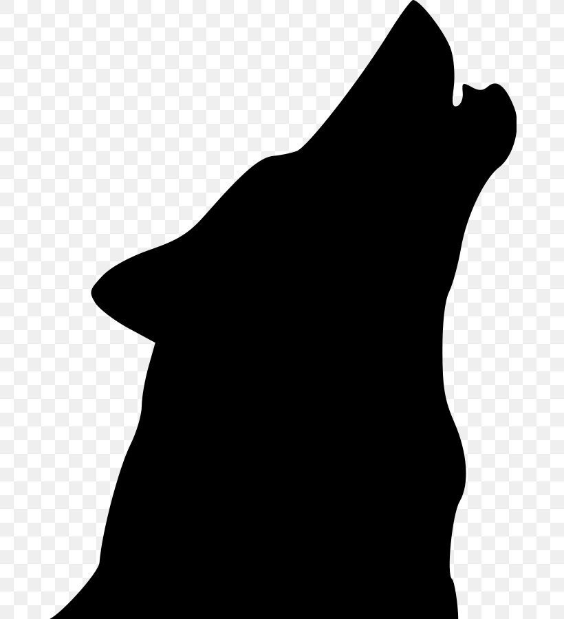 Coyote Dog Silhouette Clip Art, PNG, 683x900px, Coyote, Black, Black And White, Black Wolf, Carnivoran Download Free