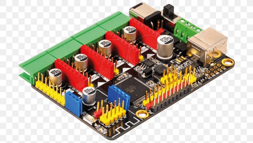 Microcontroller Arduino Makeblock Robot Electronics, PNG, 718x466px, Microcontroller, Arduino, Circuit Component, Circuit Prototyping, Computer Component Download Free
