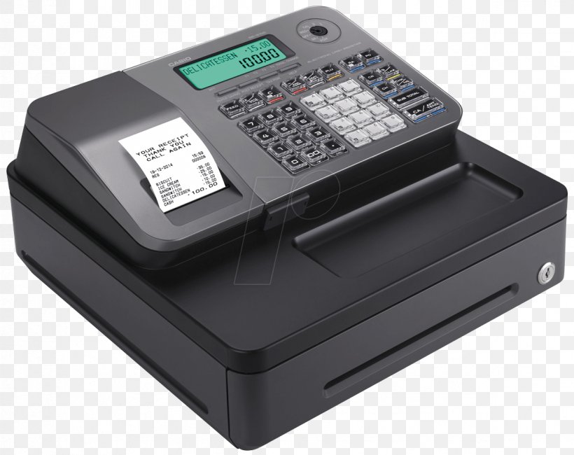 Cash Register Point Of Sale Casio Retail Printer, PNG, 1187x941px, Cash Register, Casio, Drawer, Electronic Instrument, Electronics Download Free