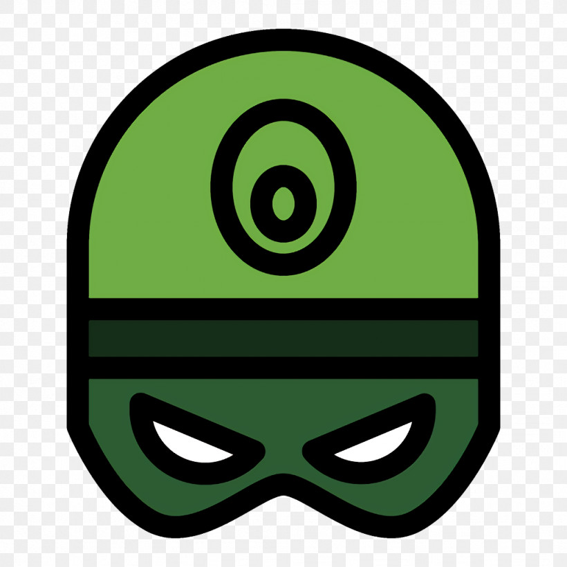 Green Helmet Cap Eye Headgear, PNG, 1024x1024px, Green, Cap, Eye, Headgear, Helmet Download Free