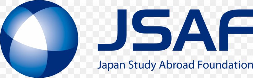 Logo Foundation 日本スタディ・アブロード・ファンデーション (JSAF) Grant Trademark, PNG, 1024x317px, Logo, Area, Blue, Brand, Foundation Download Free