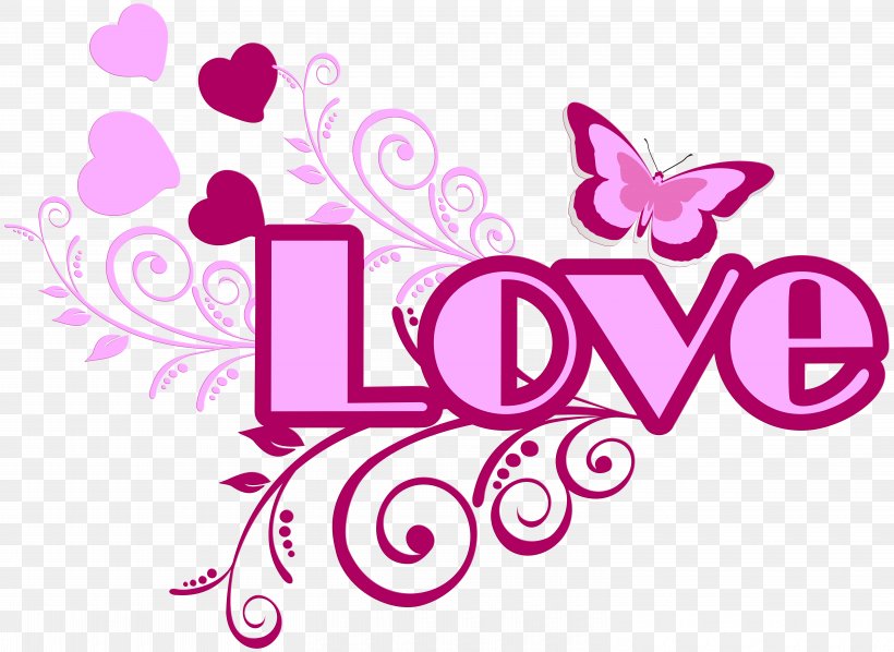 Love Heart Clip Art, PNG, 6000x4382px, Love, Brand, Butterfly, Flower, Heart Download Free