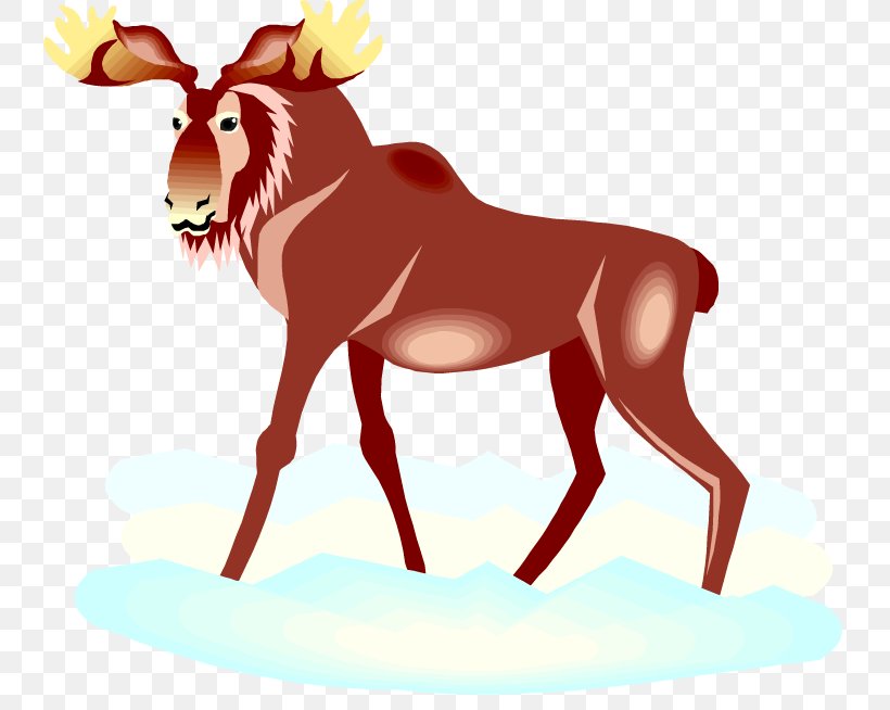Moose Reindeer Clip Art, PNG, 750x654px, Moose, Antler, Blog, Deer, Fictional Character Download Free
