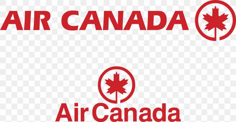 Logo Air Canada Vector Graphics Brand Airline, PNG, 2400x1242px, Logo, Air Canada, Airline, Area, Brand Download Free