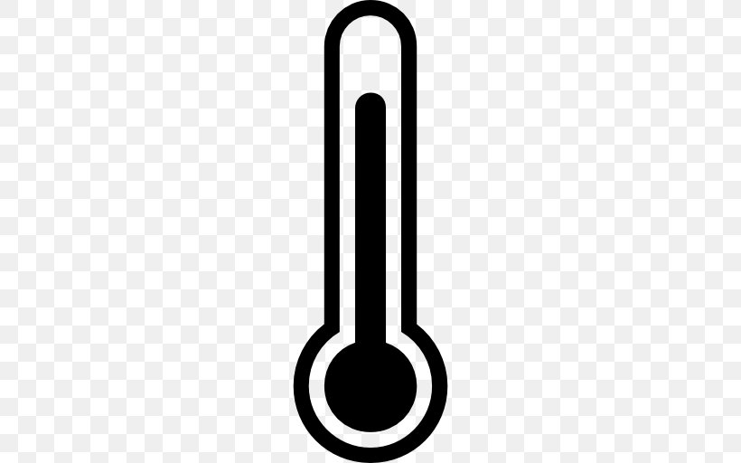 Thermometer Temperature Degree Symbol, PNG, 512x512px, Thermometer, Atmospheric Thermometer, Black And White, Degree, Degree Symbol Download Free