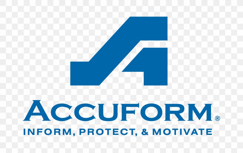 Accuform Logo Company Brand, PNG, 1530x963px, Accuform, Architectural Engineering, Area, Blue, Brand Download Free
