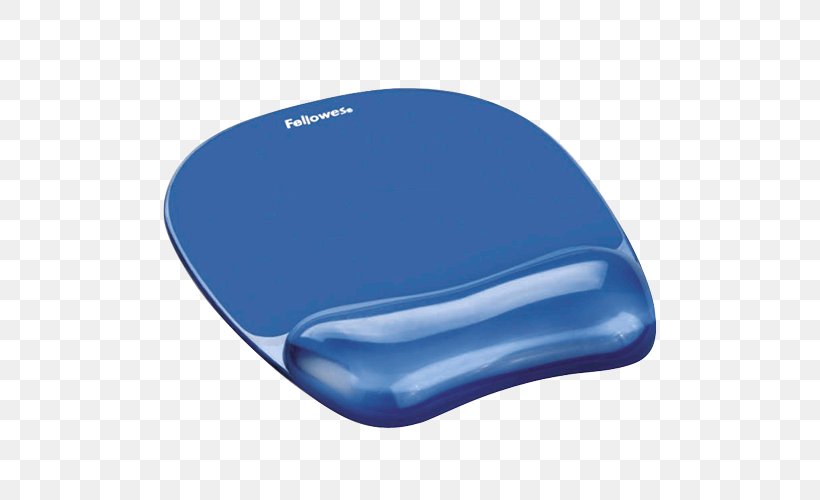 Mouse Mats Computer Mouse Fellowes 9874106 Mouse Pad Computer Keyboard Fellowes Gel Crystals, PNG, 500x500px, Mouse Mats, Blue, Cobalt Blue, Computer, Computer Accessory Download Free