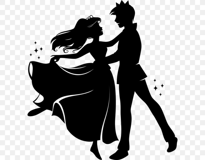 Royalty-free Princess Dance, PNG, 600x639px, Royaltyfree, Art, Black, Black And White, Dance Download Free