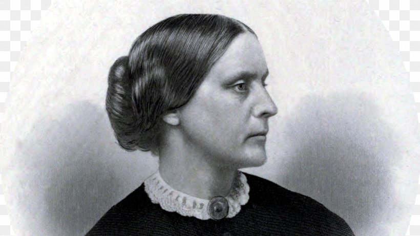 Susan B. Anthony United States History Of Woman Suffrage Women's Suffrage Feminism, PNG, 1280x720px, Susan B Anthony, Abolitionism, American Antislavery Society, Beauty, Black And White Download Free