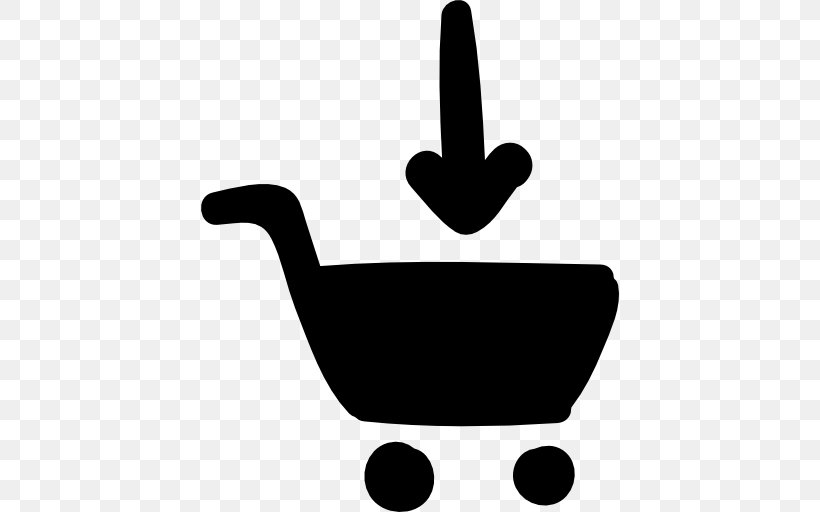 Online Shopping Shopping Cart Software Clip Art, PNG, 512x512px, Online Shopping, Bag, Black, Black And White, Cart Download Free