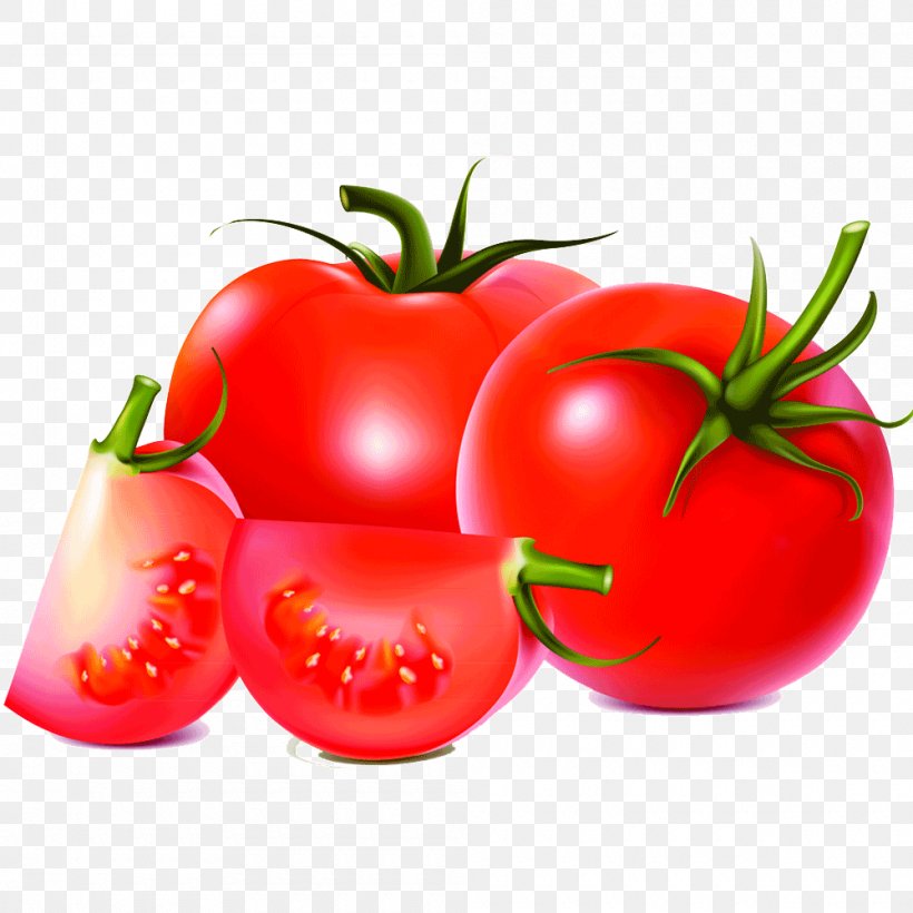Cherry Tomato Tomato Juice Fruit Vegetable, PNG, 1000x1000px, Cherry Tomato, Bell Peppers And Chili Peppers, Bush Tomato, Diet Food, Food Download Free