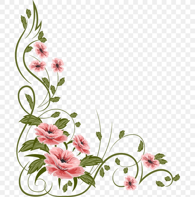 Flower Painting Paper Clip Art, PNG, 693x829px, Flower, Art, Branch, Clipboard, Creative Arts Download Free