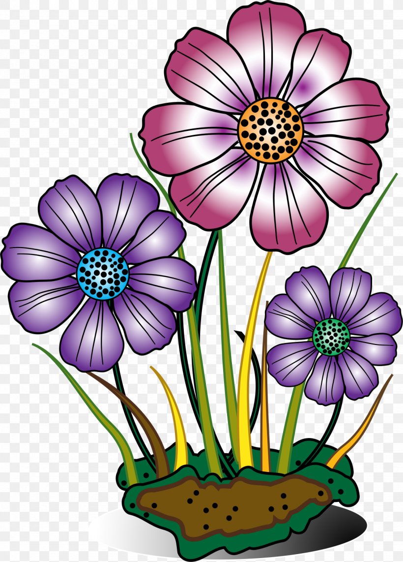 Cut Flowers Clip Art, PNG, 1331x1854px, Flower, Art, Artwork, Chamomile, Color Download Free