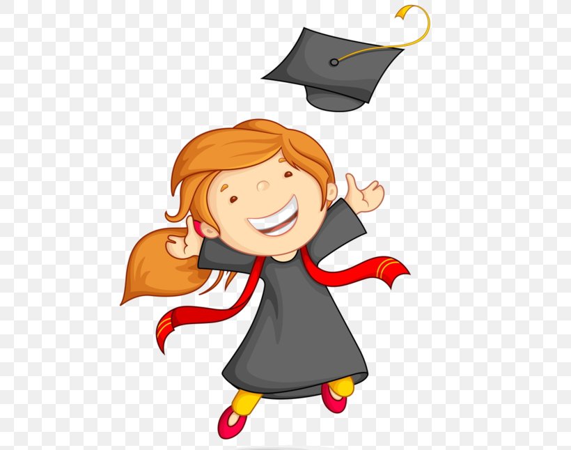 Graduation Ceremony Cartoon Clip Art, PNG, 600x646px, Graduation Ceremony, Academic Degree, Academic Dress, Art, Boy Download Free