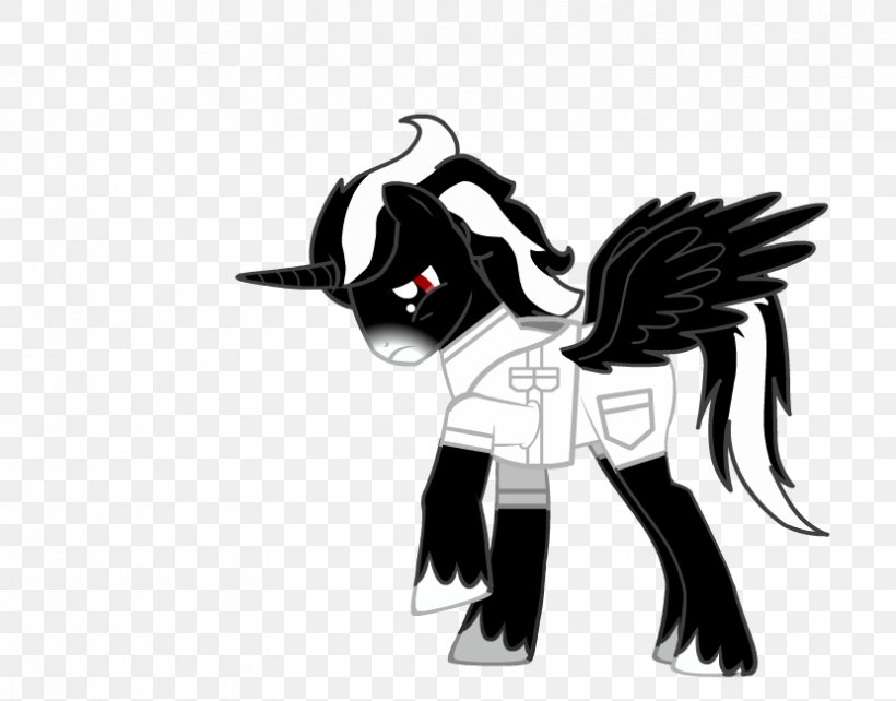 Horse Clip Art Demon Illustration Black, PNG, 830x650px, Horse, Art, Bird, Black, Black And White Download Free