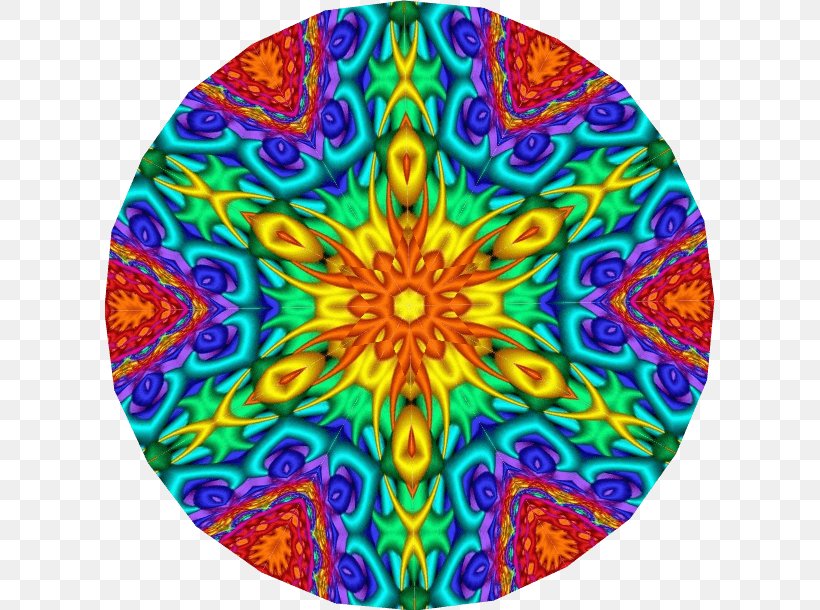 Mandala Kaleidoscope Symbol Sacred Animation, PNG, 610x610px, Mandala, Animation, Art, Kaleidoscope, Love Download Free