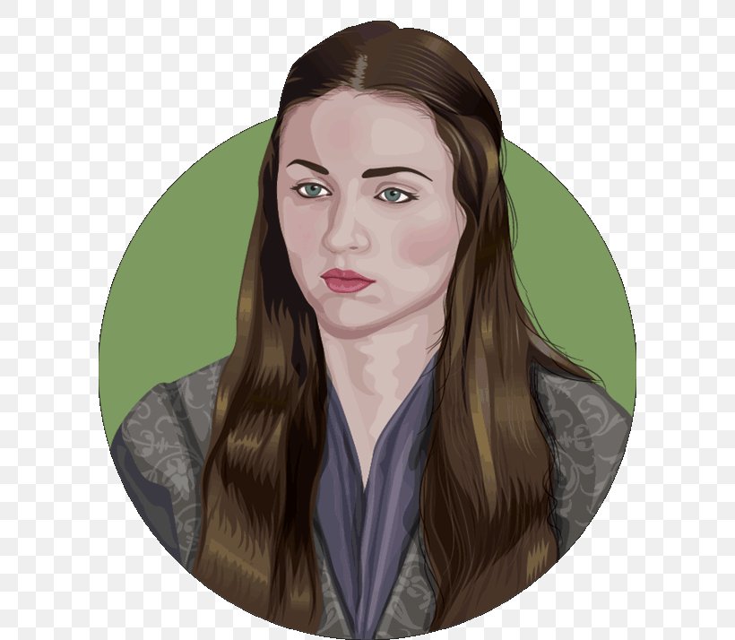 Sansa Stark Game Of Thrones Eddard Stark Arya Stark House Stark, PNG, 600x714px, Watercolor, Cartoon, Flower, Frame, Heart Download Free