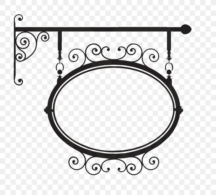 Vector Graphics Wrought Iron Traffic Sign, PNG, 750x739px, Iron, Advertising, Auto Part, Black And White, Body Jewelry Download Free