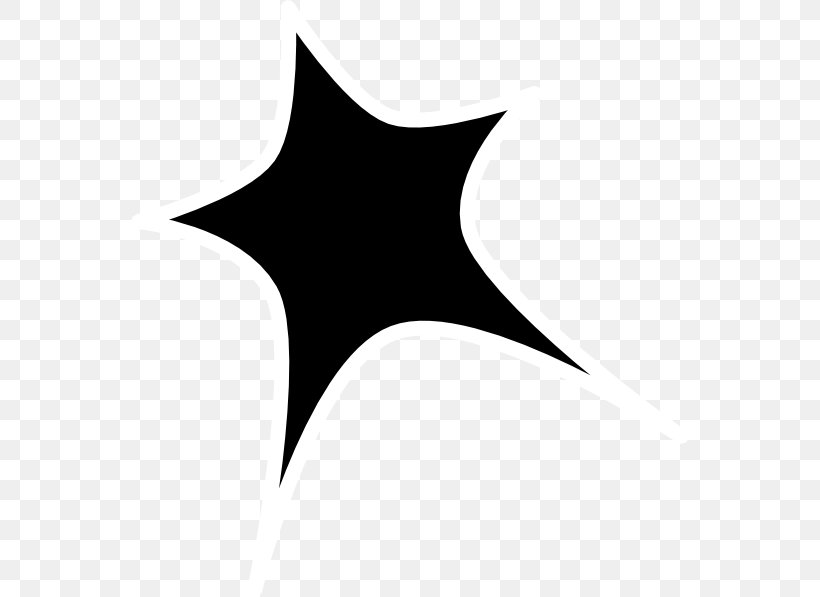 Black Star Clip Art, PNG, 558x597px, Star, Animation, Black, Black And White, Black Star Download Free