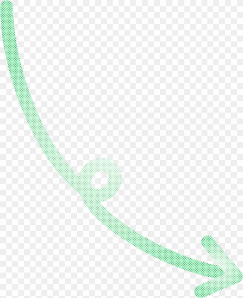 Curved Arrow, PNG, 2445x3000px, Curved Arrow, Green, Line, Turquoise Download Free