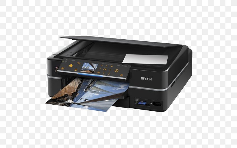 Inkjet Printing Paper Multi-function Printer Epson, PNG, 512x512px, Inkjet Printing, Electronic Device, Epson, Image Scanner, Ink Download Free