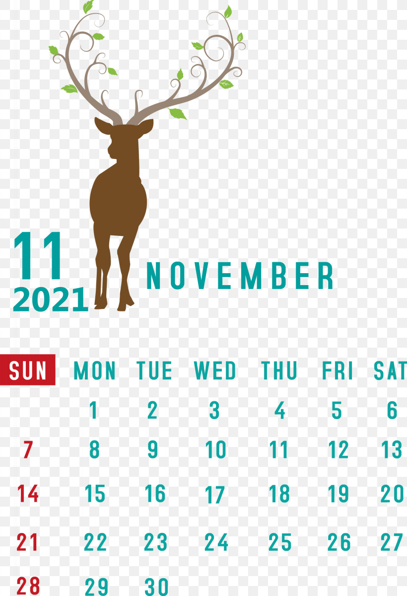 November 2021 Calendar November 2021 Printable Calendar, PNG, 2049x3000px, November 2021 Calendar, Almaty, Deer, Logo, Meter Download Free