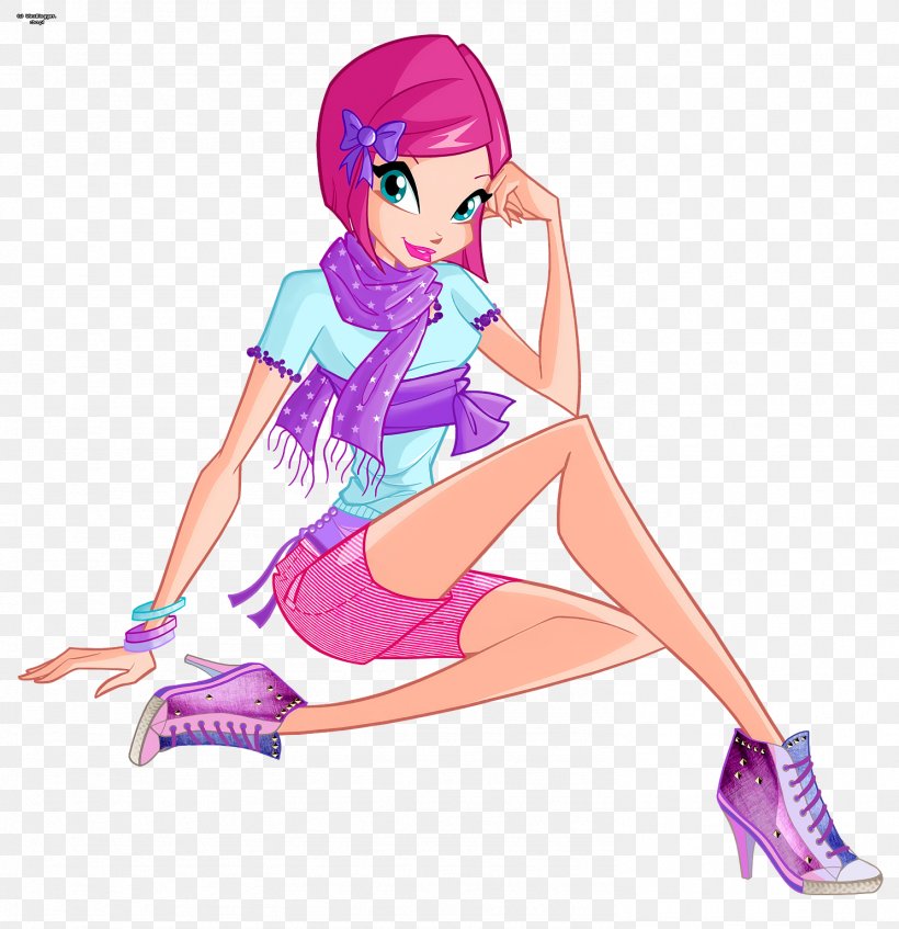 Tecna Bloom Aisha Winx Club, PNG, 1487x1536px, Watercolor, Cartoon, Flower, Frame, Heart Download Free