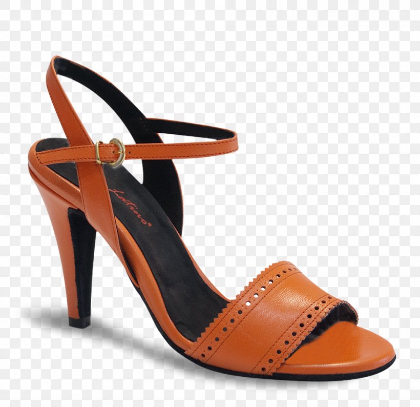 Sandal Shoe, PNG, 945x916px, Sandal, Basic Pump, Footwear, High Heeled Footwear, Orange Download Free