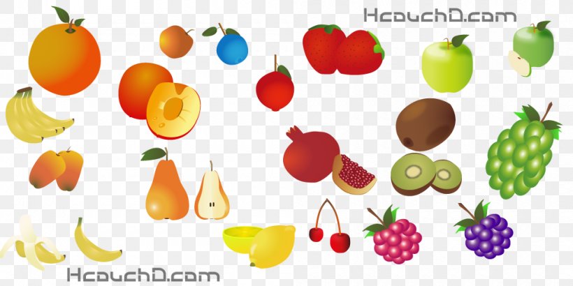 Fruit Food Cherry Pomegranate, PNG, 1000x500px, Fruit, Auglis, Cherry, Diet Food, Drawing Download Free
