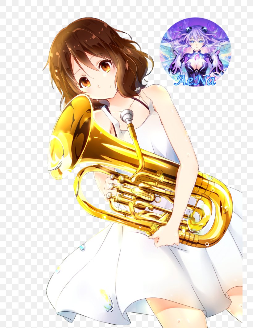 Sound! Euphonium Desktop Wallpaper Tuba Sousaphone, PNG, 752x1063px, Watercolor, Cartoon, Flower, Frame, Heart Download Free