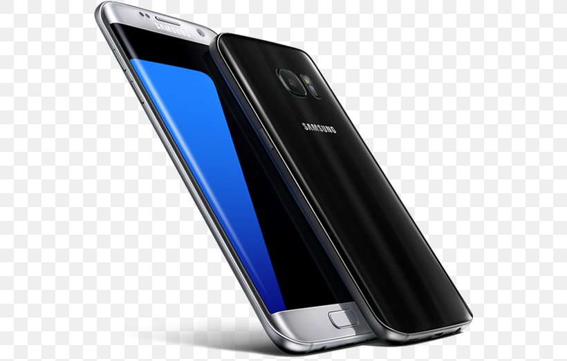 Telephone Samsung GALAXY S7 Edge Android Smartphone, PNG, 553x523px, Telephone, Android, Cellular Network, Communication Device, Electric Blue Download Free