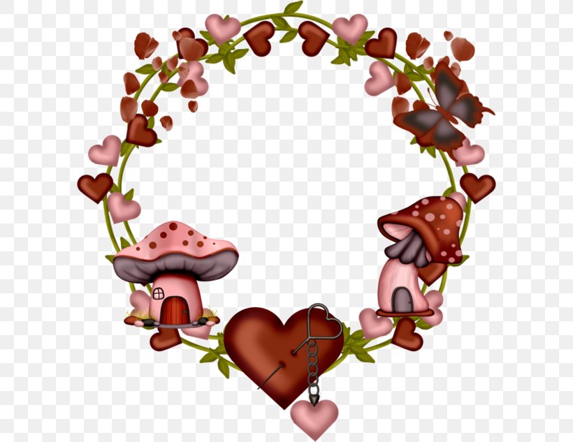 Flower Wreath Garland Image, PNG, 600x633px, Watercolor, Cartoon, Flower, Frame, Heart Download Free