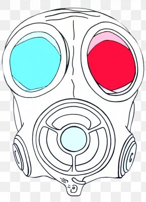 Aspagus Pattern - Illustration Drawing Clip Art Gas Mask Headgear PNG