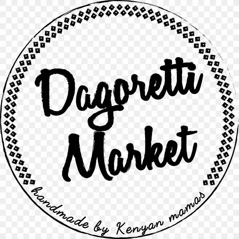 Dagoretti Logo Brand Text Font, PNG, 2809x2811px, Logo, Area, Black, Black And White, Border Download Free
