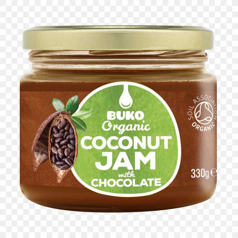 Coconut Jam Organic Food Chocolate Cake, PNG, 1000x1000px, Coconut Jam, Chocolate, Chocolate Cake, Chutney, Cocoa Bean Download Free