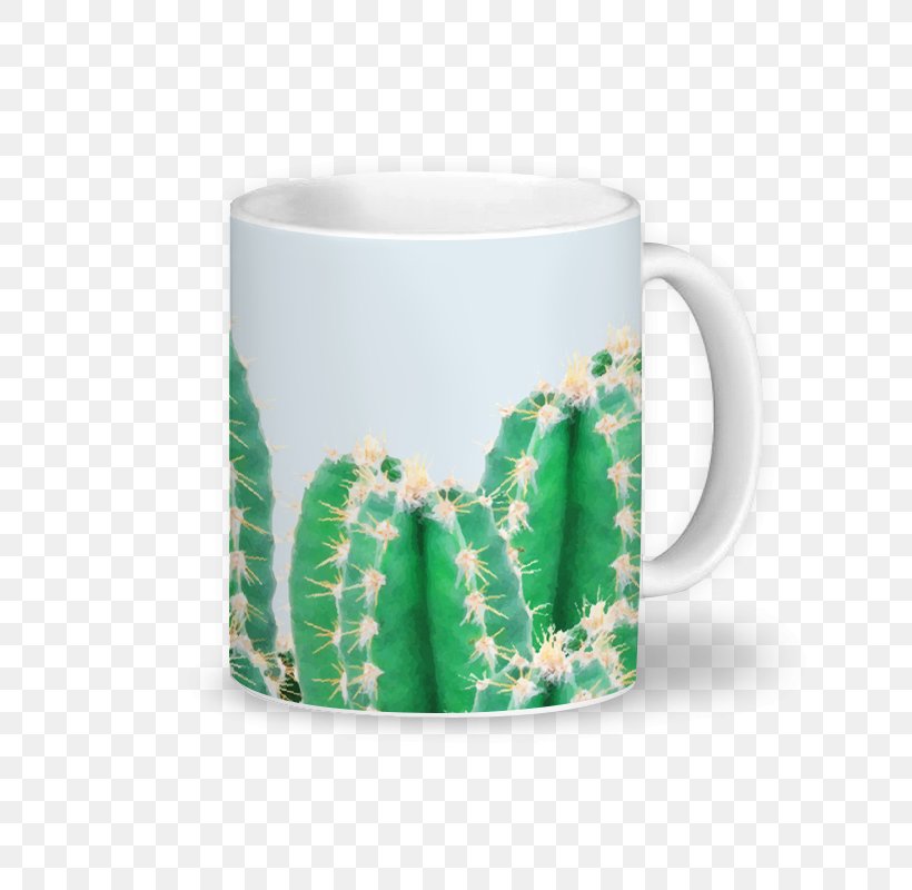 Mug Coffee Cup Cactaceae Tableware Canvas Print, PNG, 800x800px, Mug, Cactaceae, Cactus, Canvas, Canvas Print Download Free