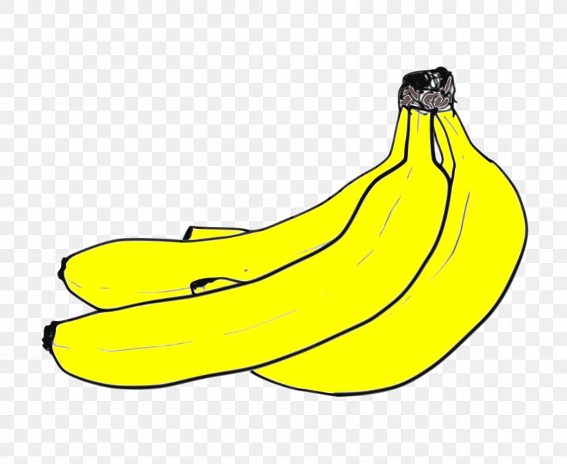 Banana Drawing Line Art Clip Art, PNG, 2400x1964px, Banana, Animation, Area, Banana Family, Banana Peel Download Free