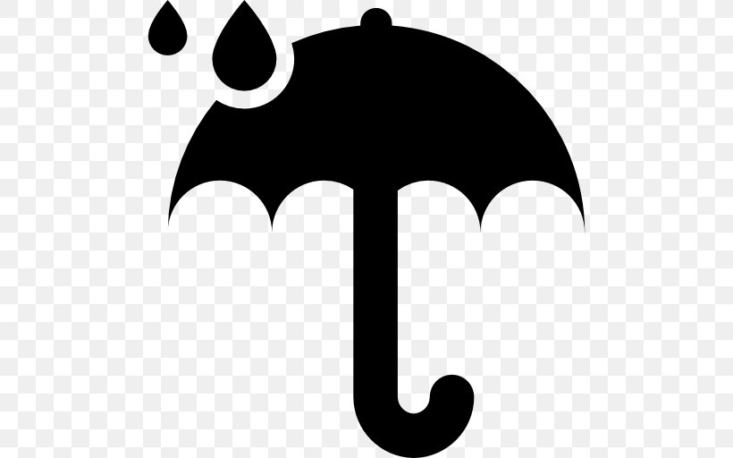 Umbrella Rain Drop Door, PNG, 512x512px, Umbrella, Black, Black And White, Cloud, Door Download Free