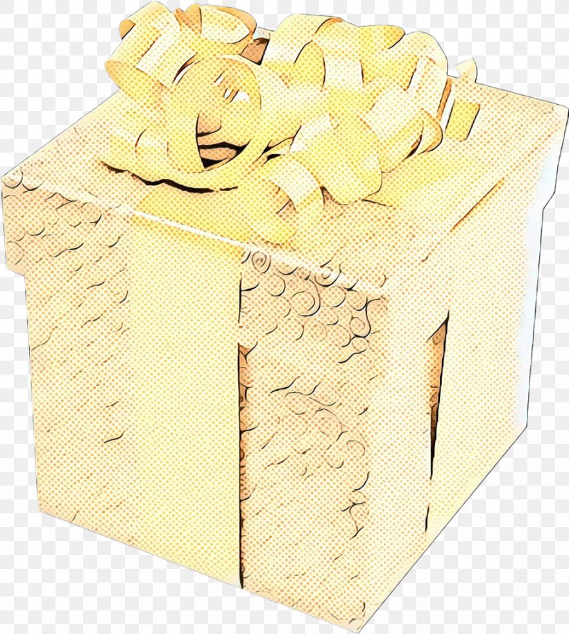 Yellow Present Box Wedding Favors Oyster Pail, PNG, 918x1024px, Pop Art, Box, Gift Wrapping, Oyster Pail, Packaging And Labeling Download Free
